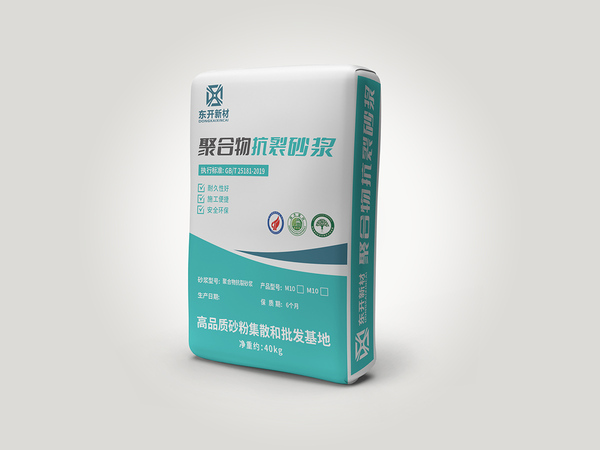 Polymer anti-crack mortar
